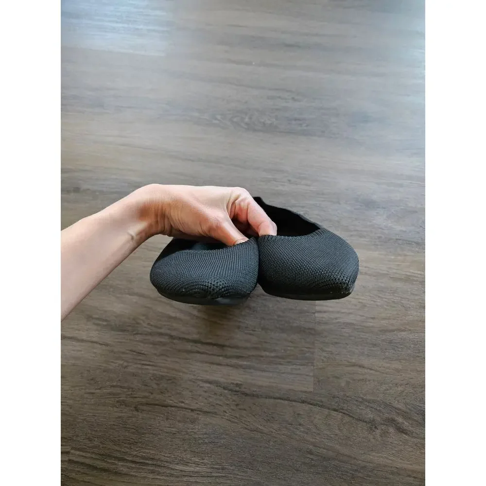 Vivaia Black Pointed-Toe Ballet Flats EU Size 43 / US Size 11 - Picture 7 of 10